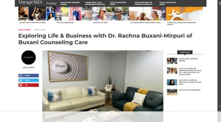 Exploring Life and Business with Dr. Rachna Buxani Mirpuri – Buxani Counseling Care