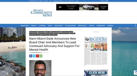 NAMI Miami-Dade announces new board chair and members for mental health advocacy